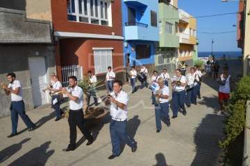 Procesión marítimo-terrestre de Melenara 2018 (Foto TA)